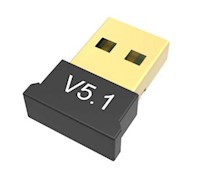 Adaptador inalámbrico Bluetooth USB V5.1 Para PC y Laptop