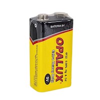 Bateria 9V Opalux C/ Broche