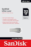 Memoria USB Sandisk Ultra Luxe 32GB 3.1 Flash Drive