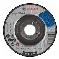 Bosch Disco Abrasivo Desbaste Expert Metal 115X6.0 Deprimido