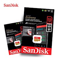 Sandisk Memoria Micro SD Extreme 32GB UHS-I U3 A1 100mbps