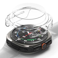 Case Protector Pantalla Vidrio Ribgke Para Galaxy Watch Ultra 47mm Transparente