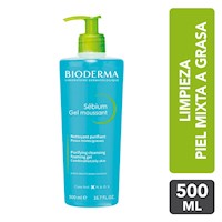 Bioderma Sebium Gel Moussant - Frasco 500 ML