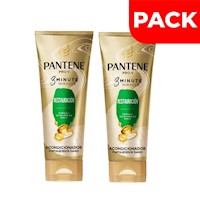 Dúo Pack Acondicionador Pantene 3Minute Miracle Restauración - Frasco 170 ML