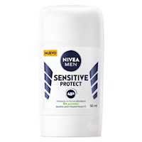 Nivea Deo Hombre Barra Sensitive Protect - Frasco 50 Ml