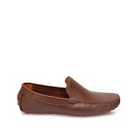 Zapato Mocasín Casual SERGIO-2605 Marron Viale Homme Cuero