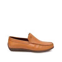 Zapato Mocasín Casual SERGIO-2609 Nutria Viale Homme Cuero