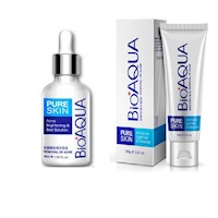 Serum Anti-Acné + Gel Limpiador Anti-Acné - Bioaqua