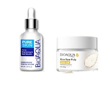 Serum Anti-Acné + Aclarante de Arroz - Bioaqua