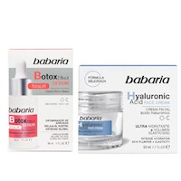 Serum Botox Effect + Crema Facial de Acido Hialurónico - Babaria
