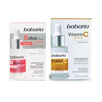 Serum Botox Effect + Serum Vitamina C - Babaria