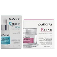 Serum Collagen Vegan + Crema Facial Retinol - Babaria
