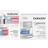 Serum Microbiotina + Crema Facial de Acido Hialurónico - Babaria