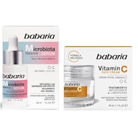 Serum Microbiotina + Crema Facial de Vitamina C - Babaria