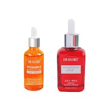 Serum Vitamina C 50ml  + Serum Alpha Hydroxy Acid AHA-BHA - Dr Rashel