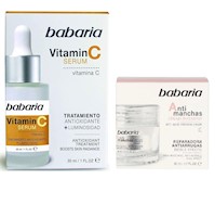 Serum Vitamina C + Crema Facial de  Anti Manchas - Babaria