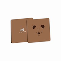 Set de posavasos Ingenial Bear x 8 unds.