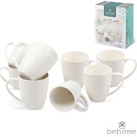 Set de Tazas Porcelana MUGS ELEGANZA X 8