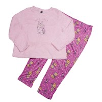 Set Pijama Chompa Pantalon Winnie Pooh Pigglet Keep Cozy Mujer Talla XL Disney
