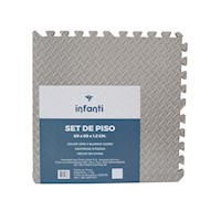 Set De Pisos Eva Paq X9 Gris Infanti