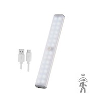 Luz Led S&T Recargable S-Movimiento Portable Iman Cold White SG28