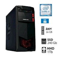 Computadora PC Intel Core i7 3.4 Ghz RAM 16GB Disco Duro 1TB + SSD 240GB