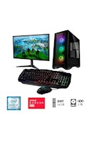 Computadora Pc Gamer Core I7 Ram 16GB Disco 1TB Video Rx 550 4GB Monitor 27