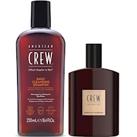 Shampoo Daily Cleansing 250ml + Locion American Crew