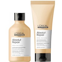 Shampoo Absolut Repair 300ml + Mascarilla 250 Loreal