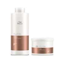 Shampoo Fusion Reparacion Intensa 1000ml + Mascarilla 500ml Wella