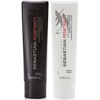 Shampoo Reparador Penetraitt 250ml + Acondicionador 250ml Sebastian