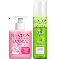 Shampoo Niñas Princess 300ml +Acondicionador Apple 200ml Equave Revlon
