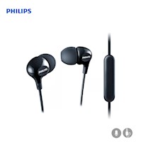 Audífonos Philips Tunes Upbeat SHE3555 c-micro Negro