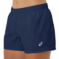 Shorts ASICS Silver 4In Short Blue Expanse Mujer