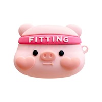 Case Compatible con Auriculares de Tercera Generación de Silicona Pig