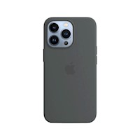 Case para iPhone 13 Pro de Silicona Plomo
