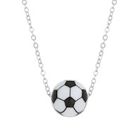 Collar pelota de Fútbol dije pequeño