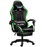 Silla Gamer Ergonómica Buff RGB  Negro