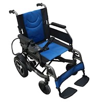 Silla de Ruedas Eléctrica Importada Azul