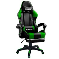 Silla Gamer ergonómica Blazze Loot  Verde