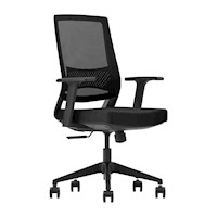 Silla de Oficina Ejecutiva Ergonómica Evox GK3-BM - Negro