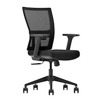 Silla de Oficina Ejecutiva Ergonómica Evox GM1 - Negro