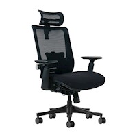 Silla de Oficina Gerencial Ergonómica Evox SM6F - Negro