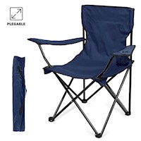 Silla Plegable para Playa Jardín Camping Terraza F03 Acero