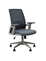 SILLA DE OFICINA-TATIANA BG GRIS GIRATORIA