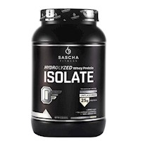 Sascha Fitness Hydrolyzed Whey Proteina Isolate 100% Unflavored