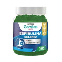 ESPIRULINA PARA ADULTOS GOMITAS SOTTCOR 100GR
