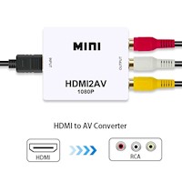 Adaptador Hdmi a Rca Conversor Convertidor Hdmi2av