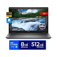 Laptop Dell Latitude 3440 14" FHD Core I5-1335U 3.40GHz, 8GB/512GB SSD/Windows 11 Pro EMPRESARIAL