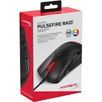 MOUSE GAMER HYPERX PULSEFIRE RAID RGB 11 BOTONES 16K DPI SENSOR PIXART